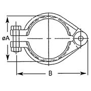 Bolted I-Line Sanitary Clamps